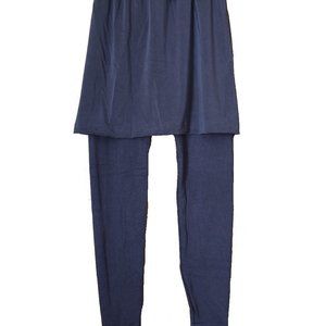 Women's Skirted Leggings Navy 1X-2X